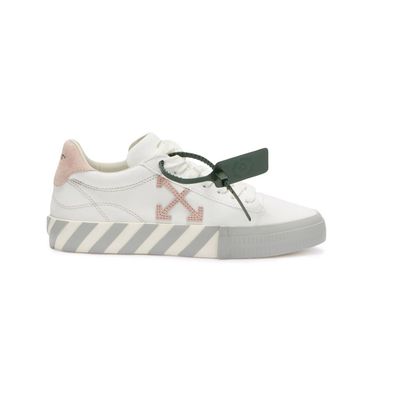 Women's Off-White Vulcanized 'White Pink' OWIA178S22FAB0010130 Women's Off-White Vulcanized 'White Pink' OWIA178S22FAB0010130