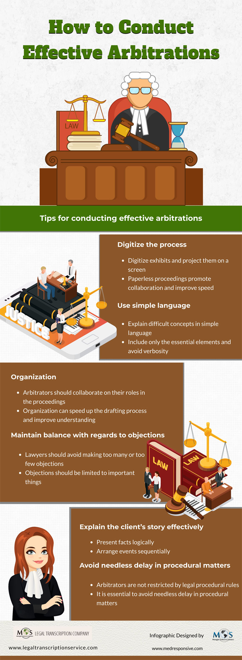 Conduct Effective Arbitrations
