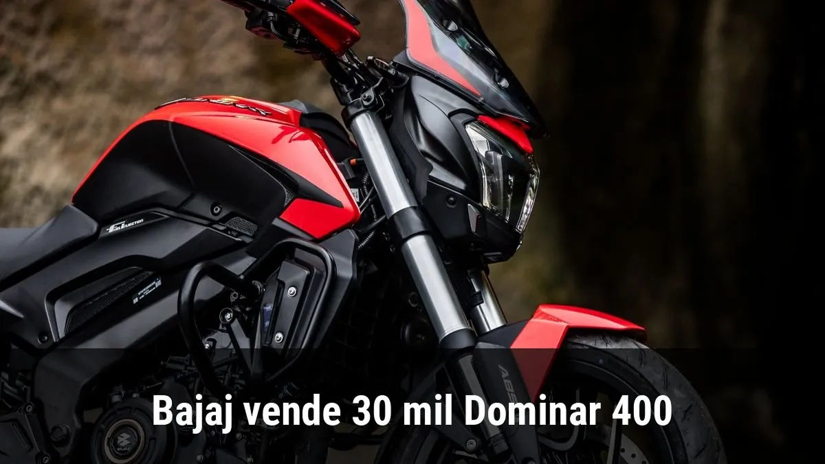 Bajaj vende 30 mil Dominar 400