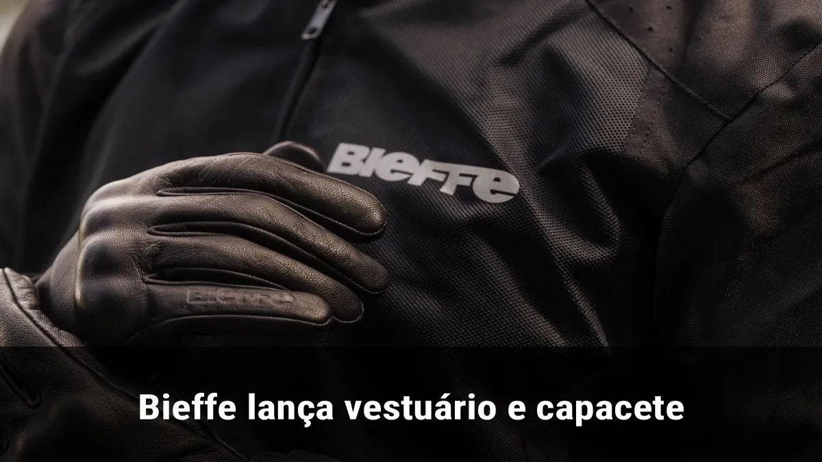 Bieffe lança vestuário e capacete