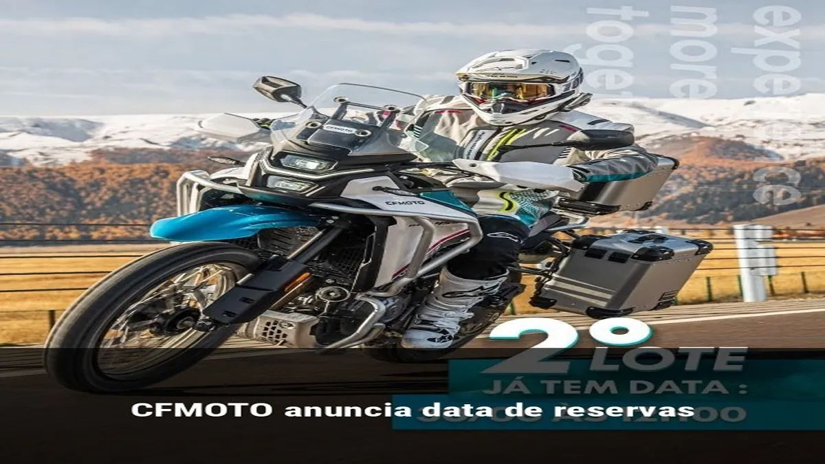 CFMOTO anuncia data de reservas