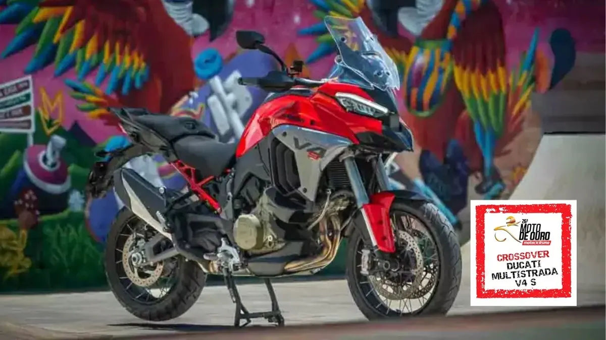 Ducati Multistrada V4 S ganha prêmio de Melhor Crossover do Ano