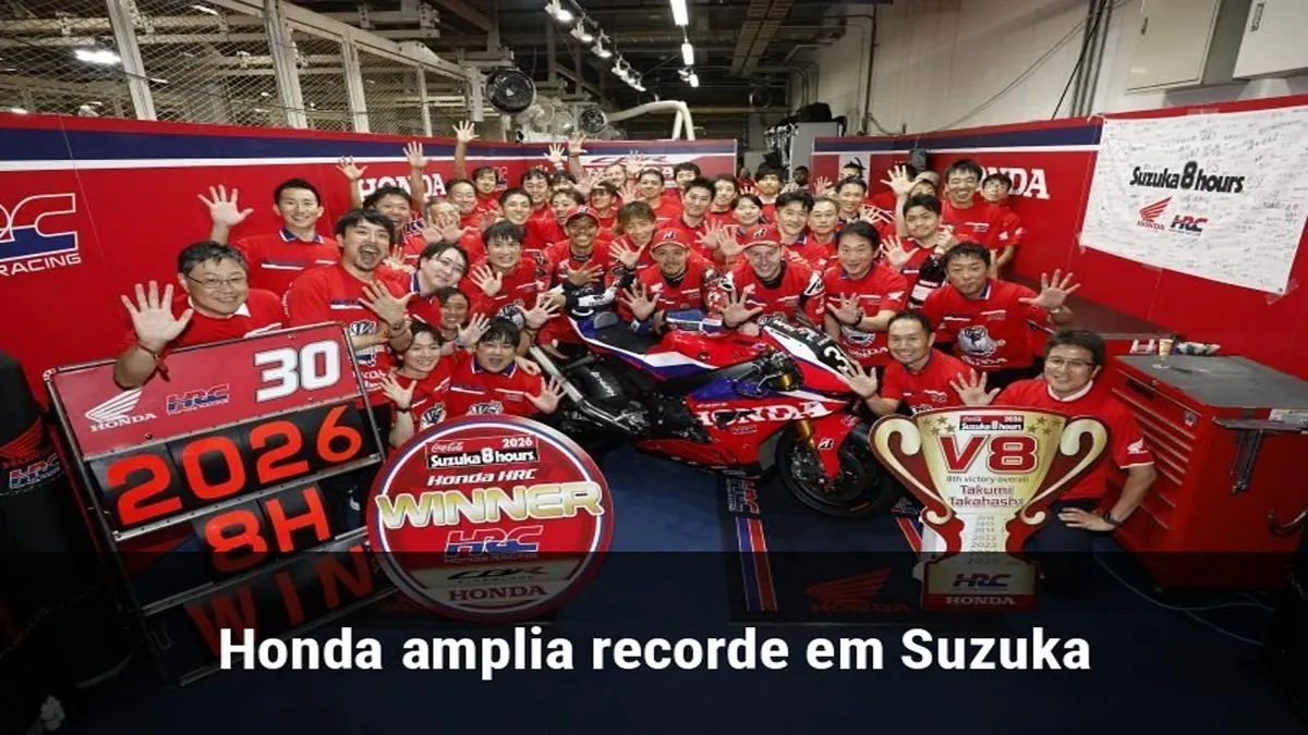 Honda amplia recorde em Suzuka