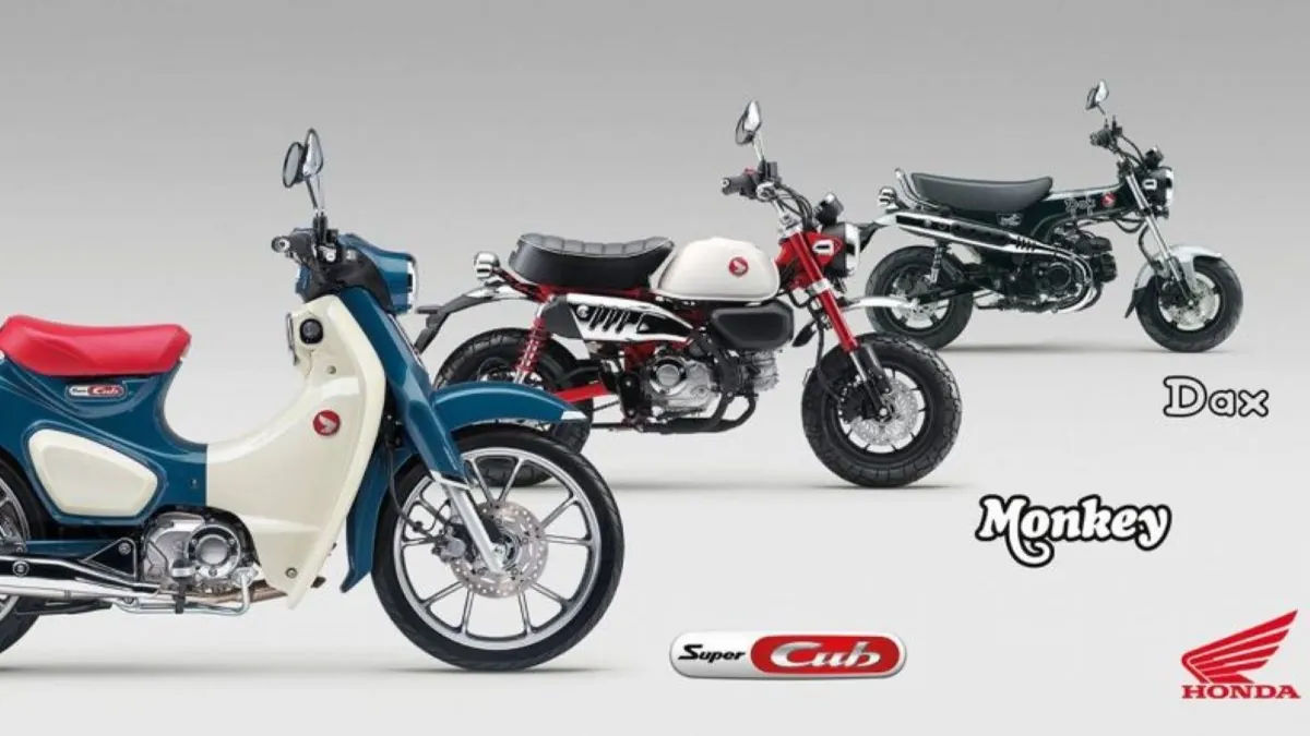 Honda Dax, Monkey e Super Cub: Clássicos da marca em 2025