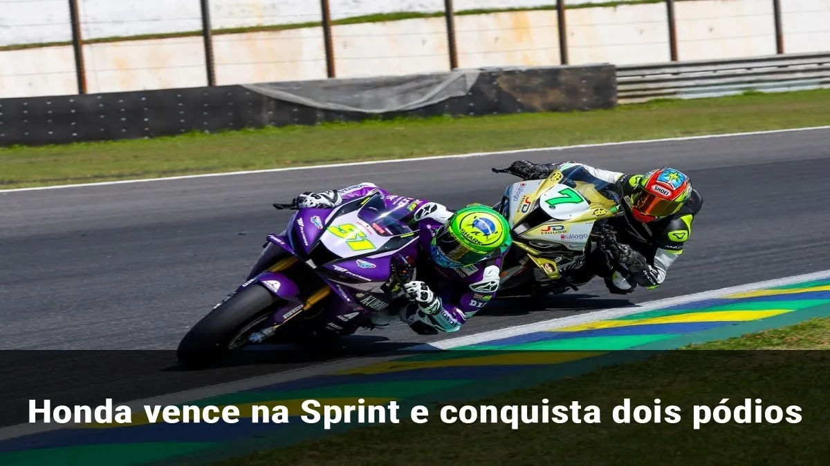 Honda vence na Sprint e conquista dois pódios