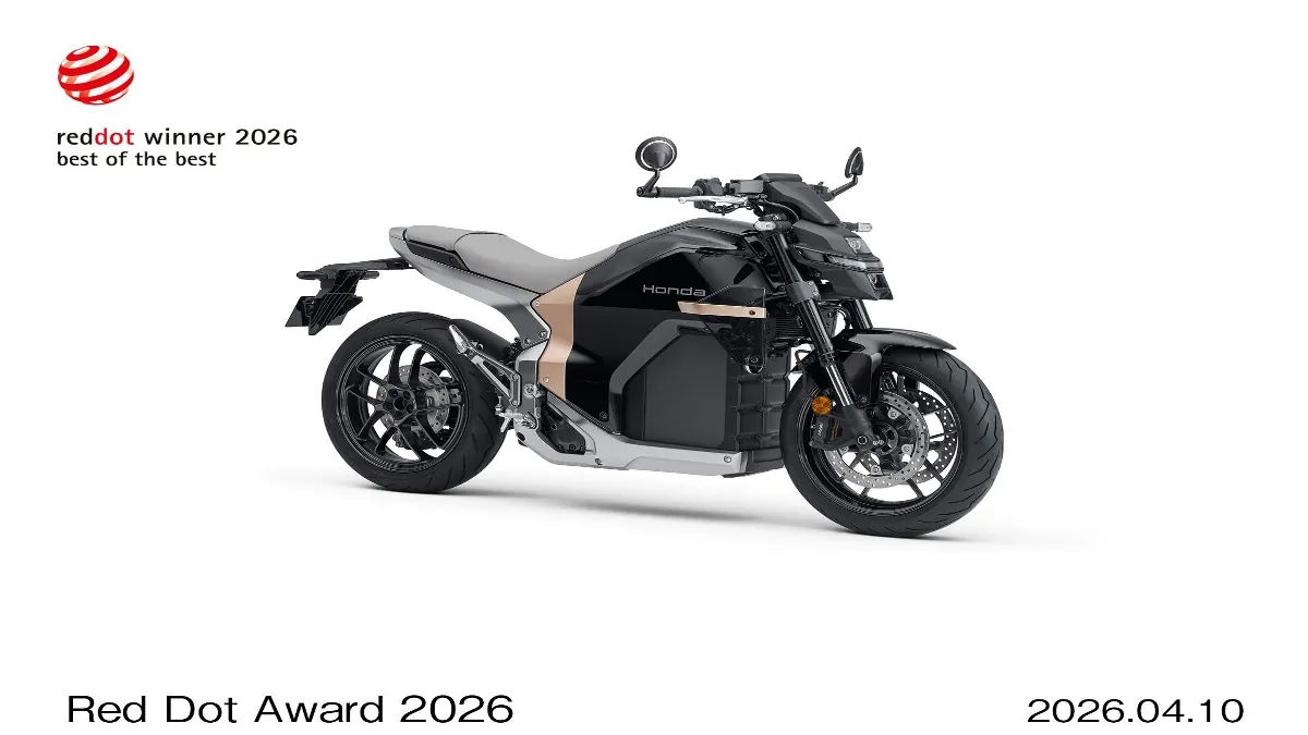 Honda WN7 ganha prêmio de excelência em Design de Produto elétrico