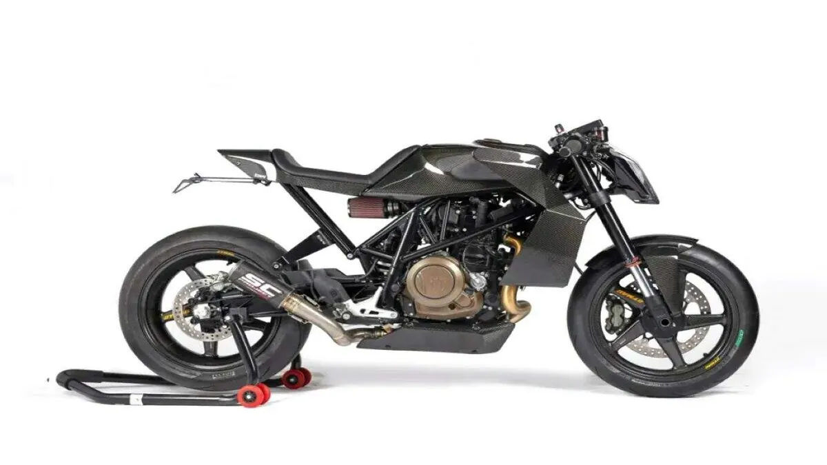 Husqvarna Vitpilen 701 de Leclerc leiloada como peça de coleção