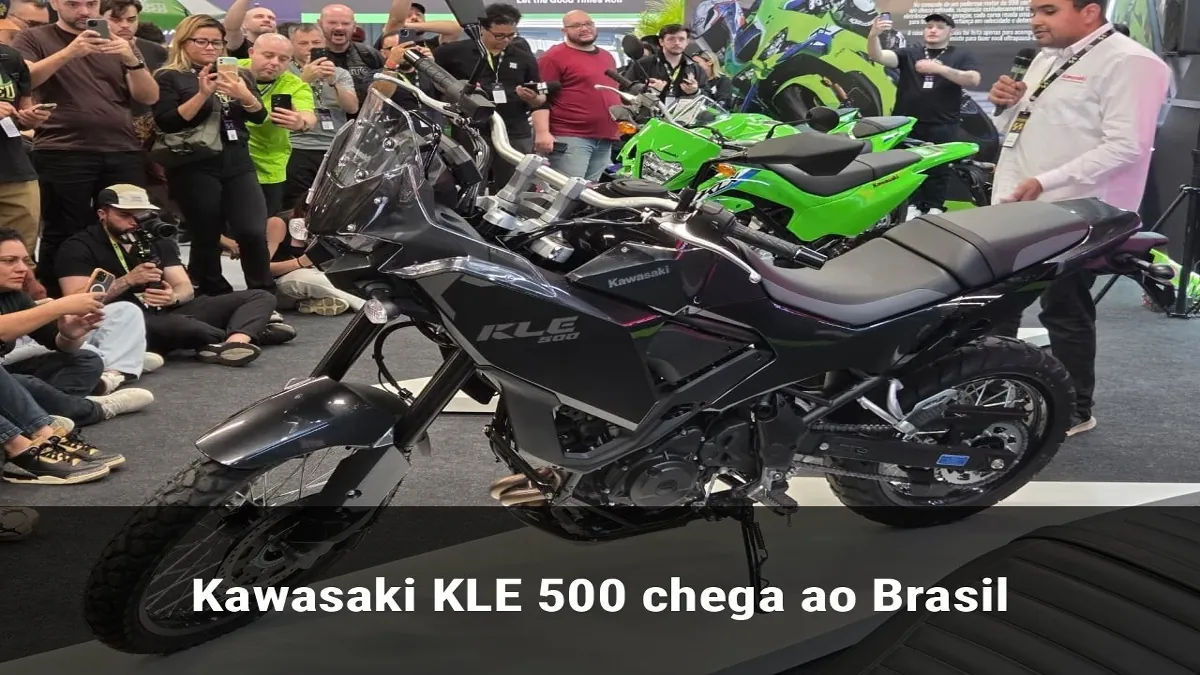 Kawasaki KLE 500 chega ao Brasil