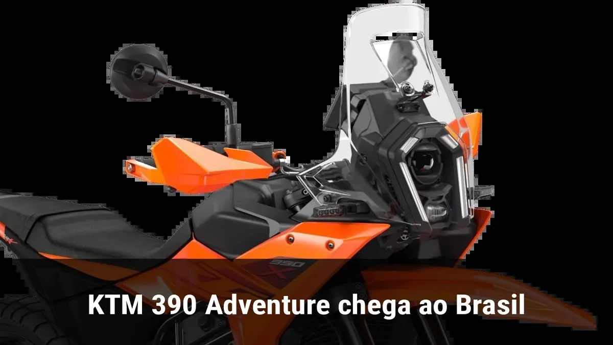KTM 390 Adventure chega ao Brasil