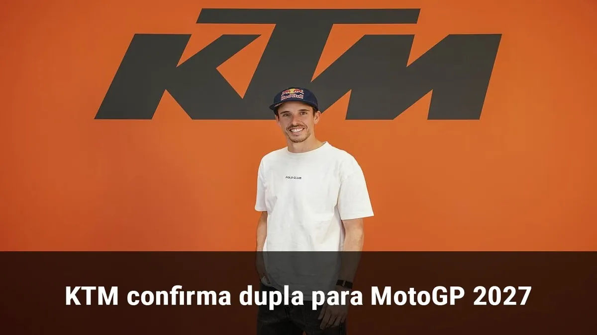 KTM confirma dupla para MotoGP 2027