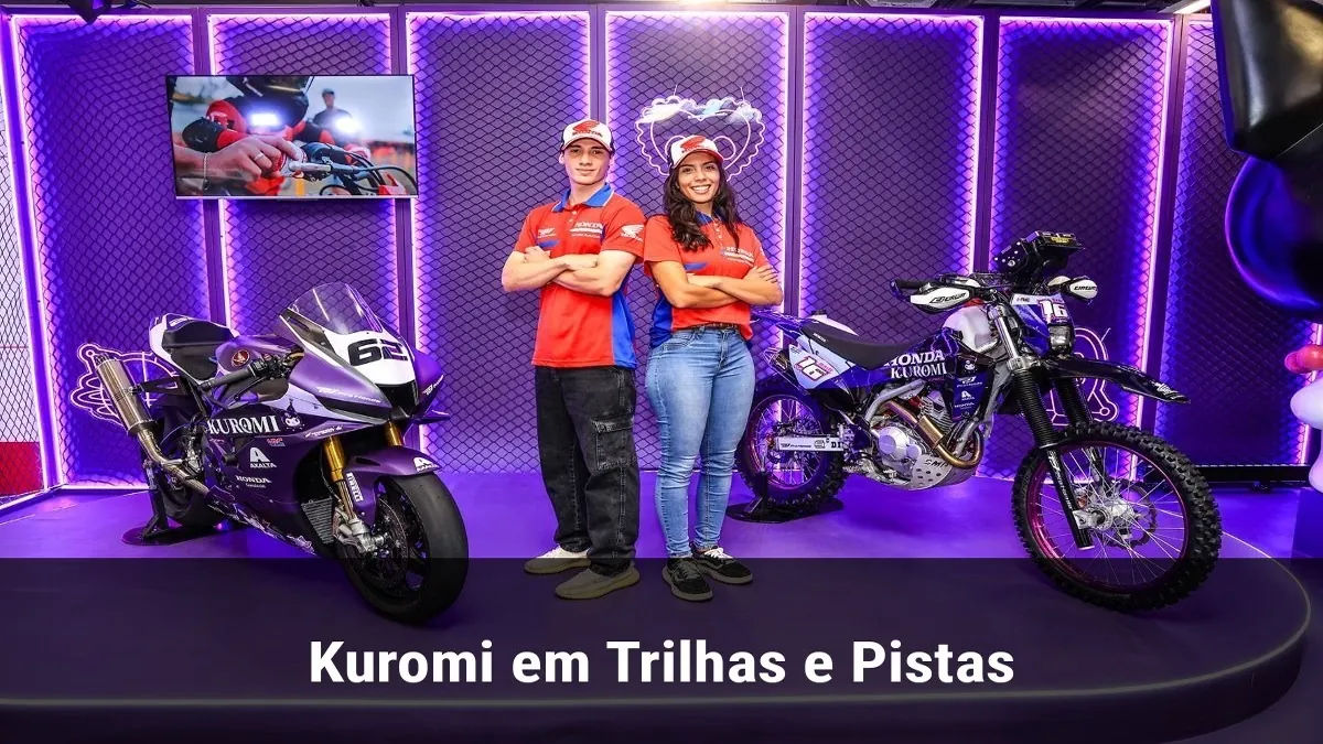 Kuromi em Trilhas e Pistas