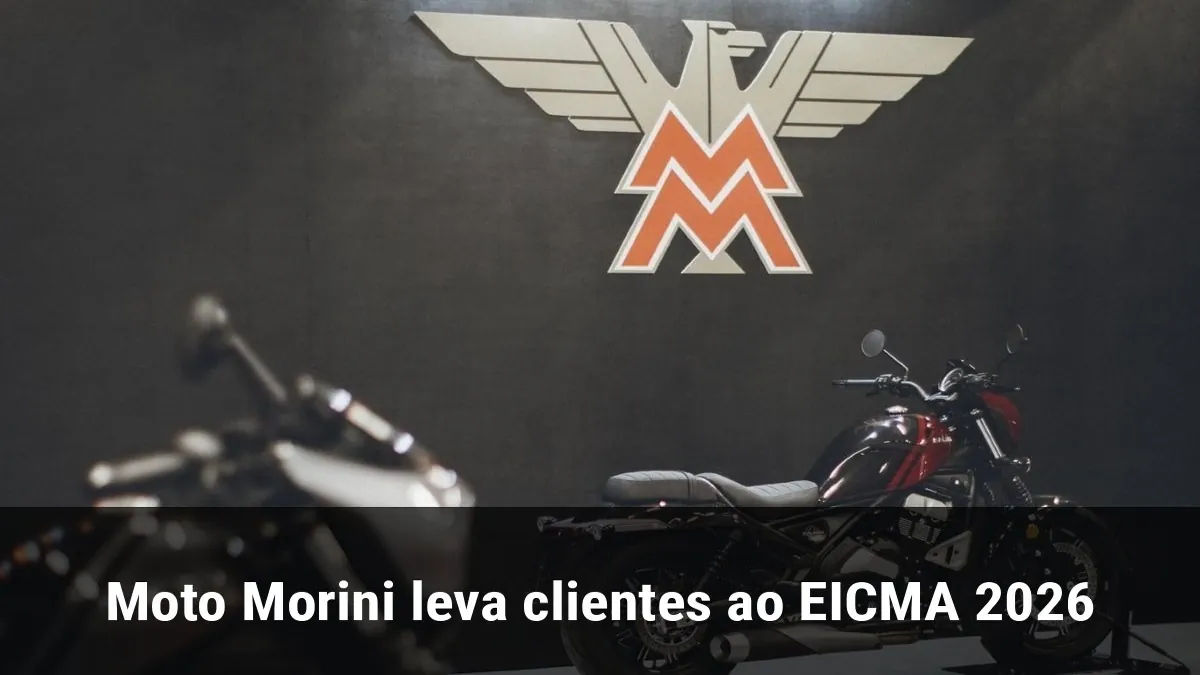 Moto Morini leva clientes ao EICMA 2026