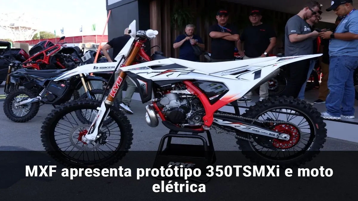 MXF apresenta protótipo 350TSMXi e moto elétrica