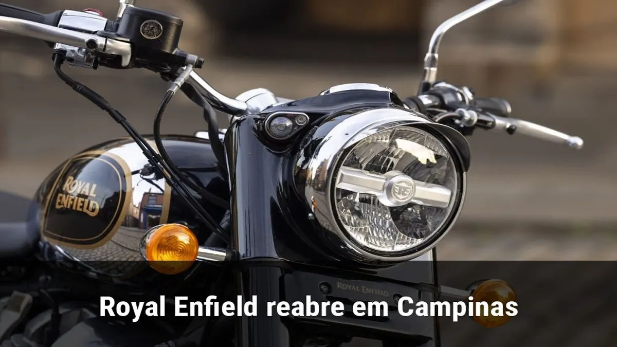 Royal Enfield reabre em Campinas