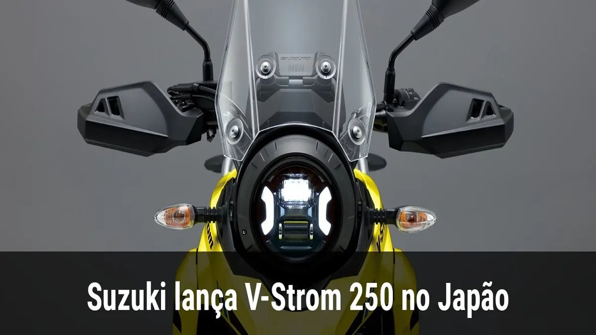 Suzuki lança V-Strom 250 no Japão