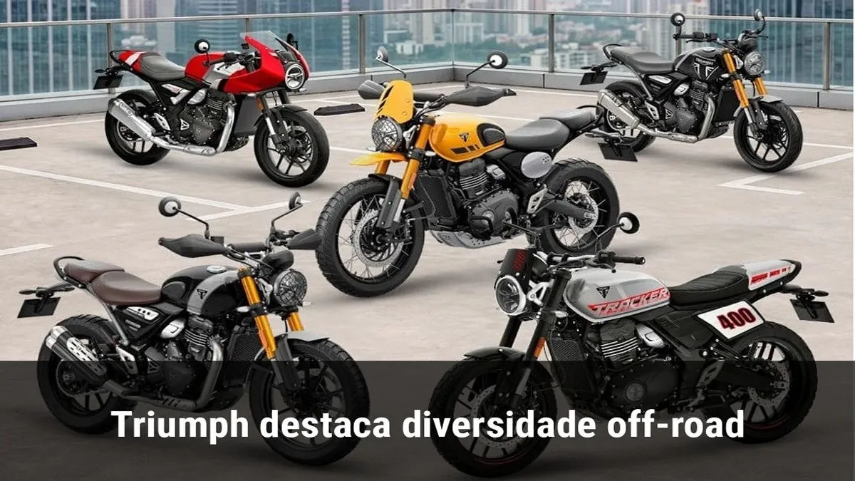 Triumph destaca diversidade off-road