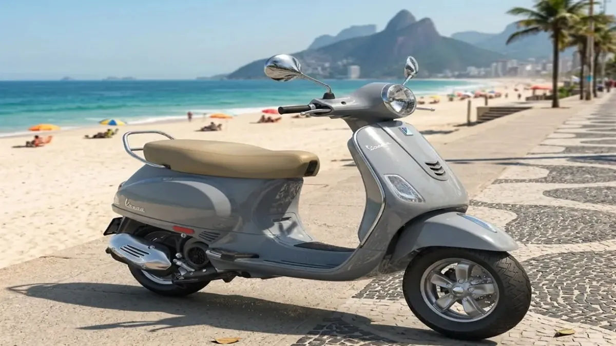 Vespa e Piaggio expandem no Brasil com nova loja no Rio de Janeiro
