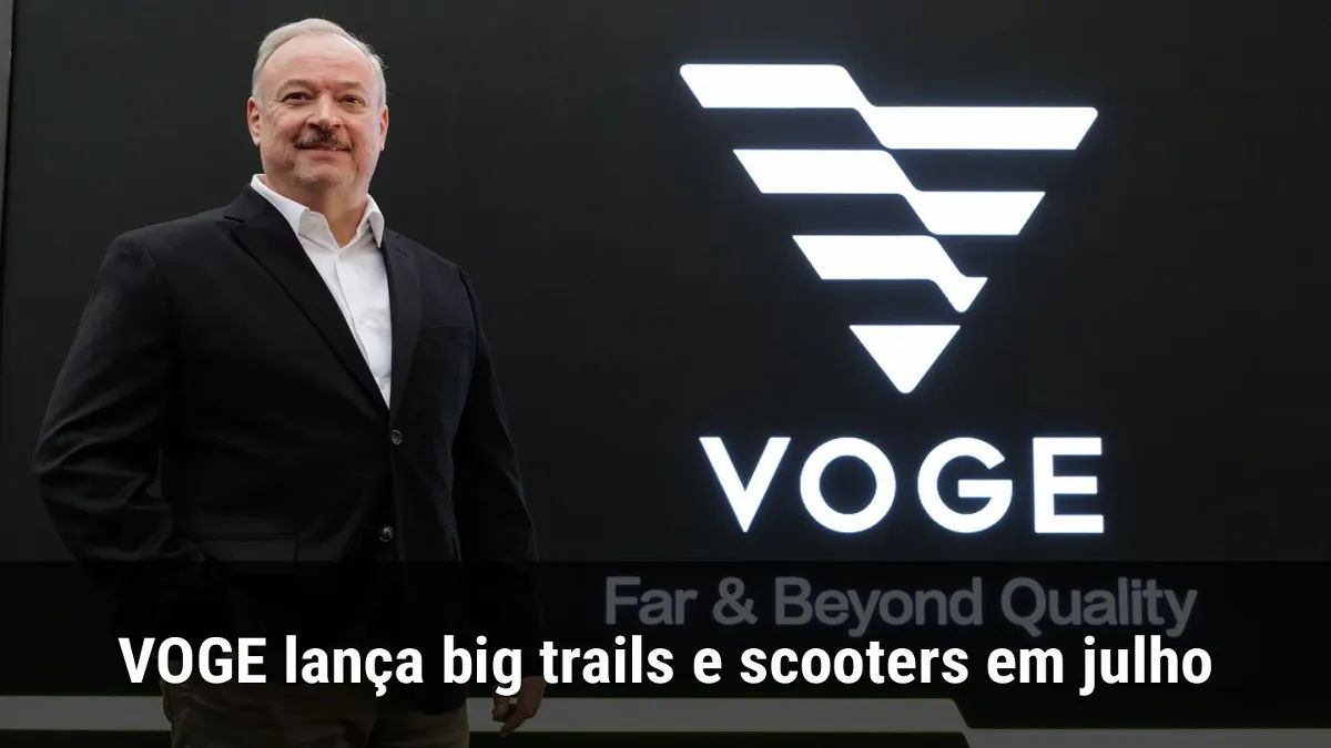 VOGE lança big trails e scooters em julho
