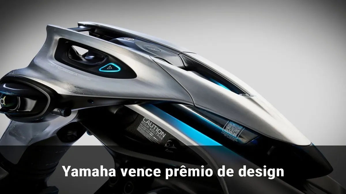 Yamaha vence prêmio de design