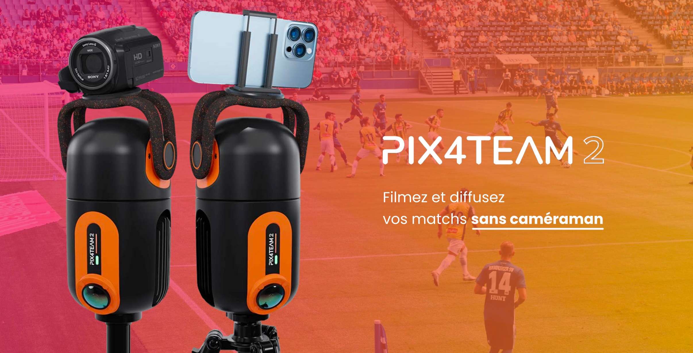 PIX4TEAM 2 : filmez vos entraînements et matchs sans caméraman