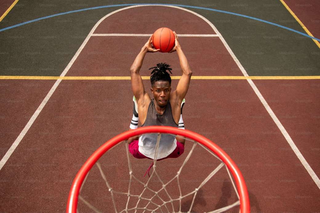 Athlete in action