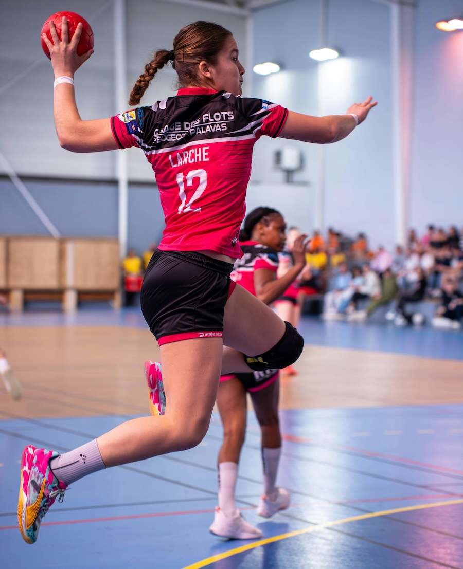 Athlete in action
