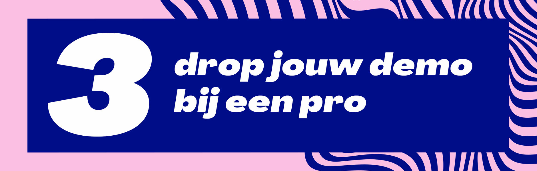 Feestdag 3: Drop jouw demo bij een pro 🚀