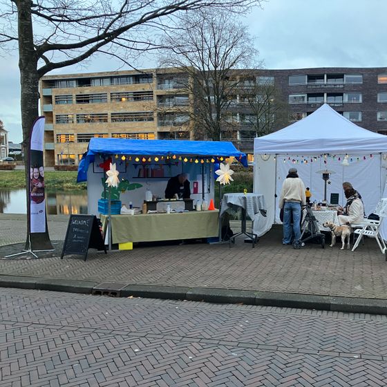 Soeprise met muzikant in Kanaal Noord