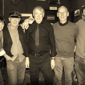Vlnr Griet, Koen, Luc, Erik en Wim