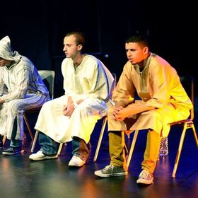 Theaterstuk 'Wachten op Gorro'