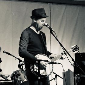 Cowboy on banjo: Black soul choir