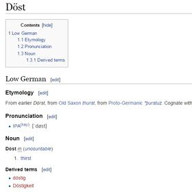 Döst - Wiktionary