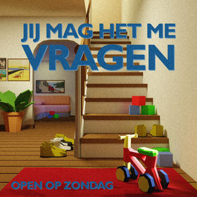 Jij mag het me vragen. Albumcover.