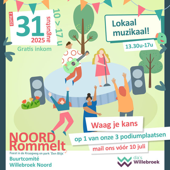 NOORD Rommelt zoekt lokaal talent