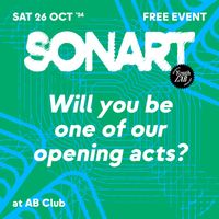 Live Act for SonArt @ AB Club
