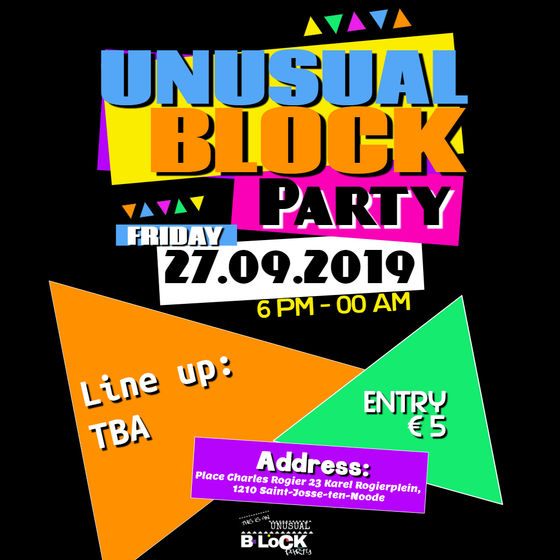 Unusual BLOCK PARTY 27.09.19