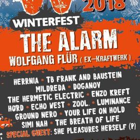 Affiche Winterfest 2018 @ Kompass Klub Gent