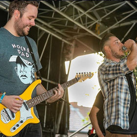 Rob rocking his Emex Londaxe at PIT Festival 2018 (by Liesbeth Collin)