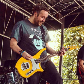 Rob rocking his Emex Londaxe at PIT Festival 2018 (by Liesbeth Collin)