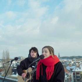 Eerste sneeuw - Dak Herstage 