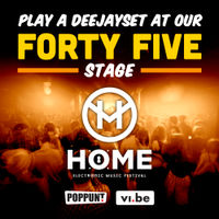 Forty Five stage at HOME Festival 2014