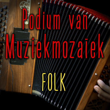 Podium van Muziekmozaïek 2016 - Folk