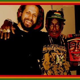 Puraman with his Teacher Lee Scratch Perry!!!!!