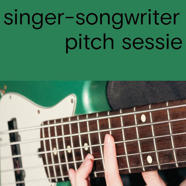 Singer-Songwriter Pitch @ Cactus Muziekcentrum