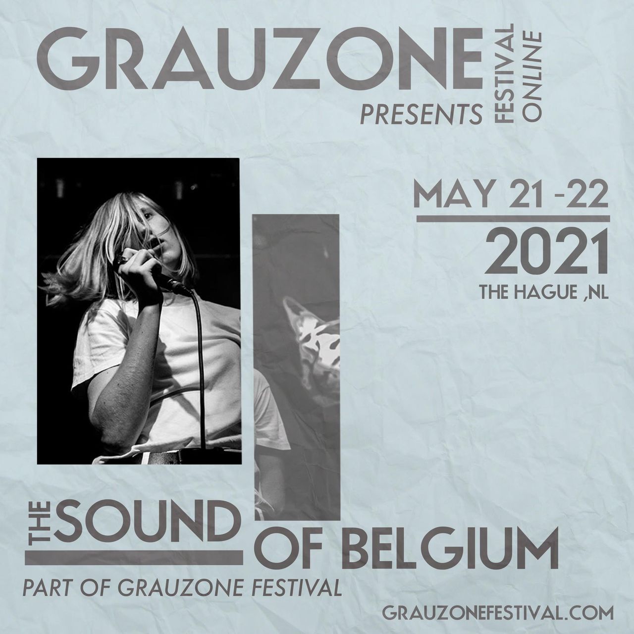 Affiche Grauzone - The Sound of Belgium