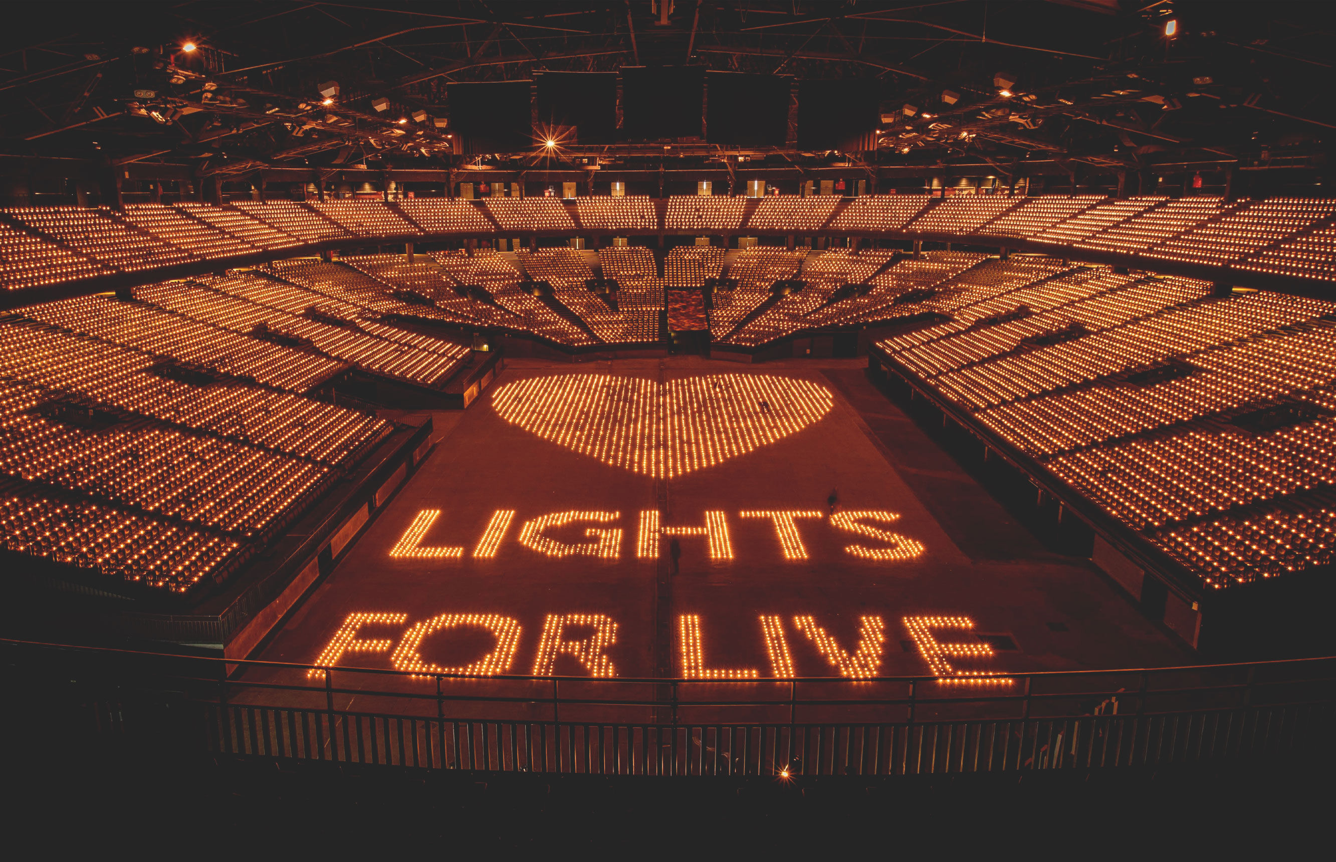 Lights for Live verkoopt Sportpaleis uit ten voordele van LIVE2020