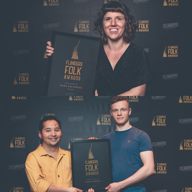 Winnaars Flanders Folk Awards 2022 bekend: Raske Drenge & Sara Salverius