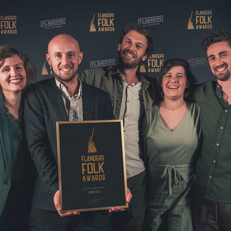 Broes, Marvara en MANdolinMAN vallen in de prijzen tijdens Flanders Folk Awards