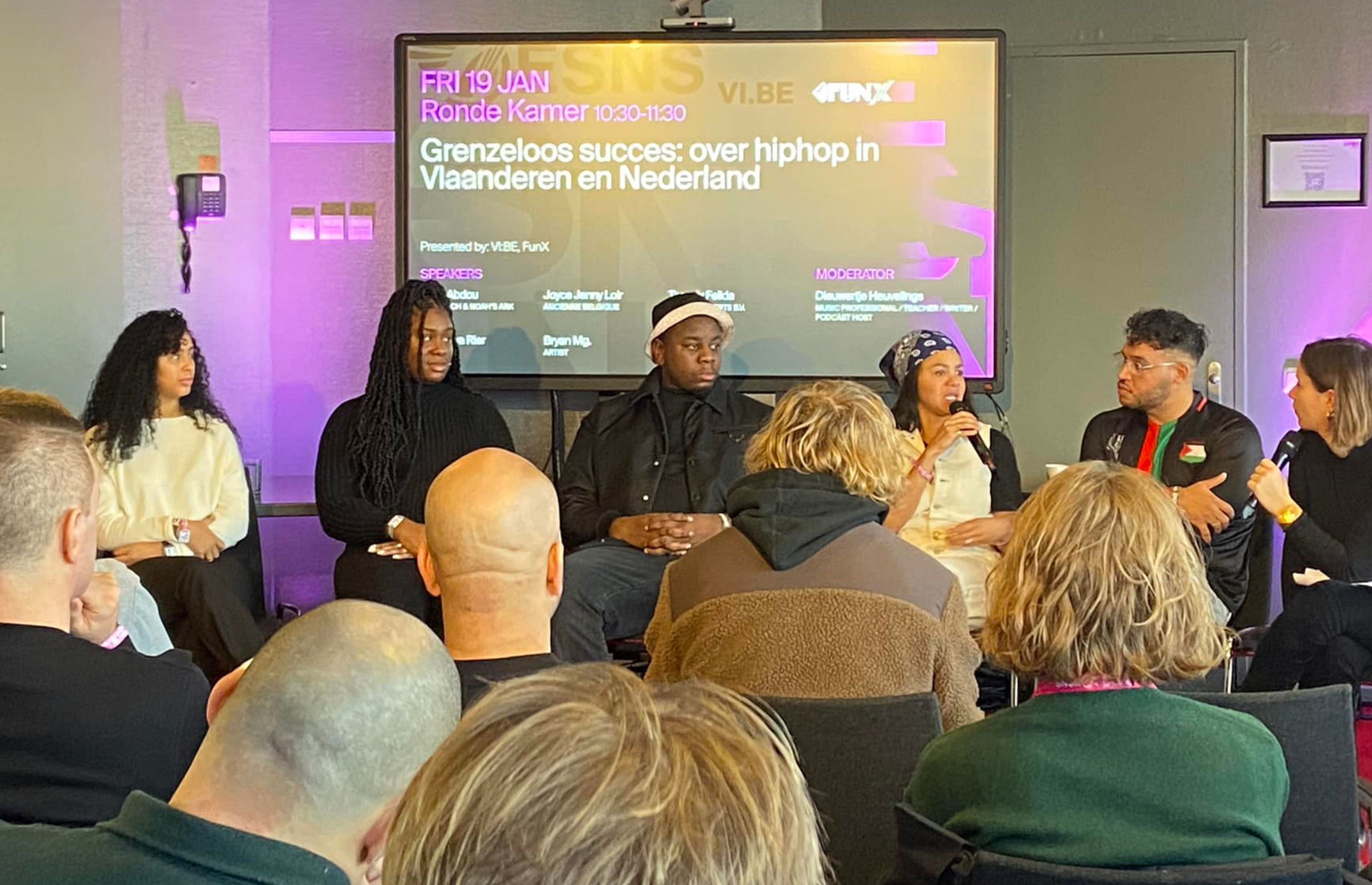 4 take-aways uit het panel 'Grenzeloos succes: over hiphop in Vlaanderen en Nederland’