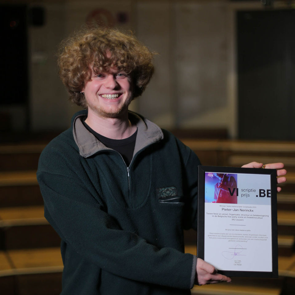 Winnaar VI.BE scriptieprijs beste masterscriptie 2023: Pieter-Jan Nerinckx